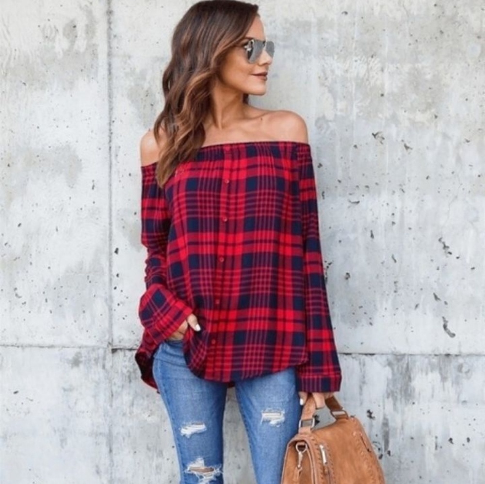 🆕️ Plaid Casual Top